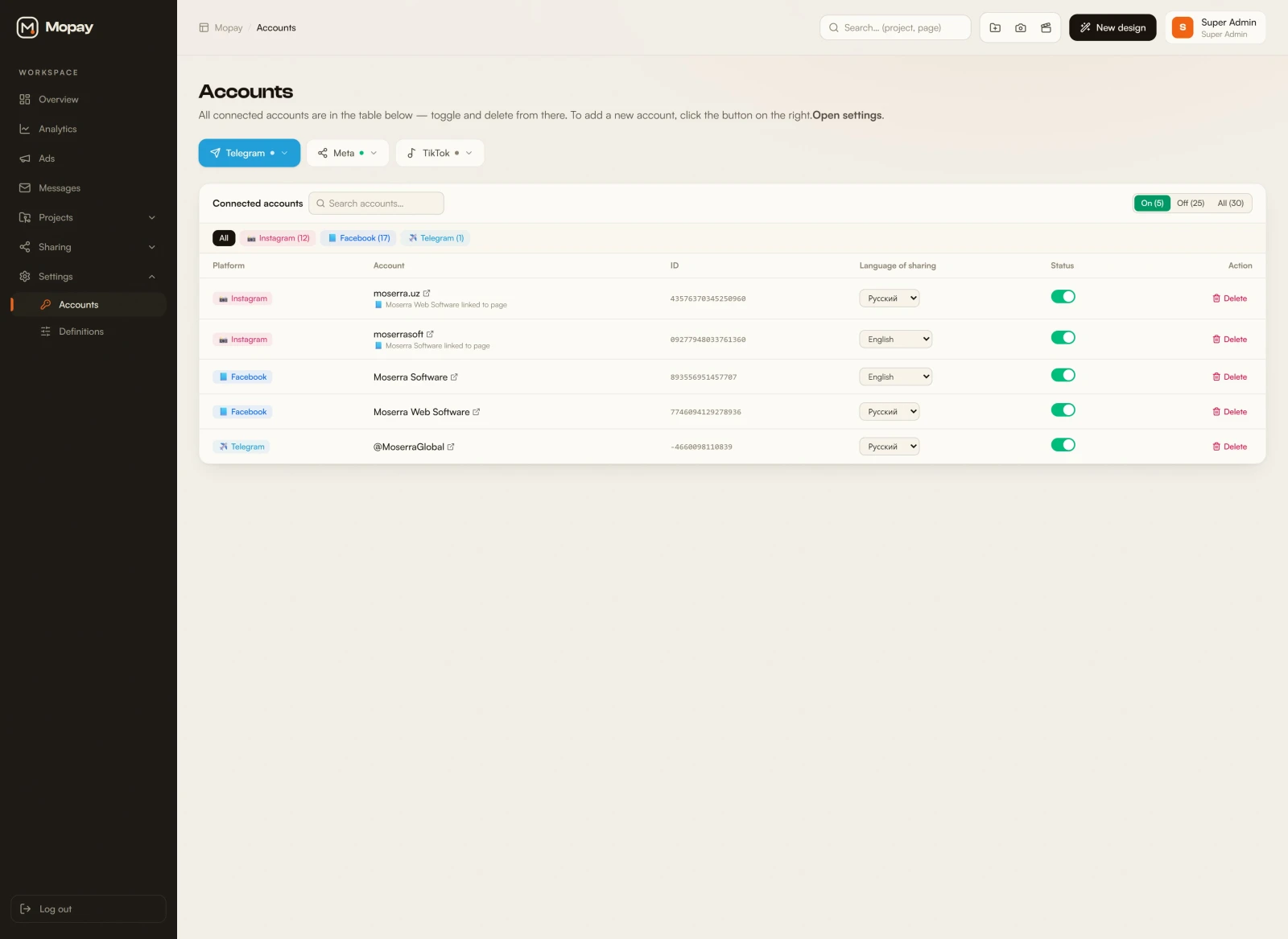Mopay — Portfolio Capture & Social Media Automation — Project Gallery 9
