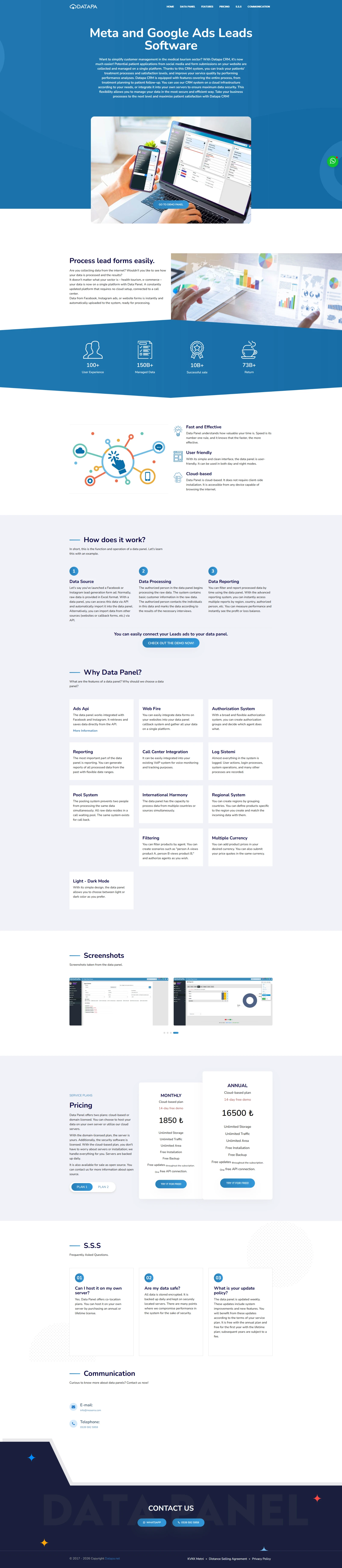 Datapa Sağlık Turizmi Crm - Leads Crm